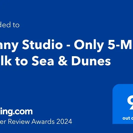 Sunny - Only 5-min Walk To Sea & Dunes